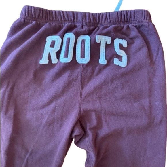 Roots Maroon Jogger sweatpants size S Men’s or Women’s - Picture 2 of 6